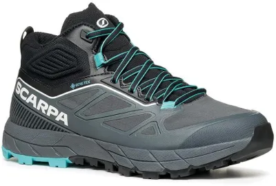 Scarpa Rapid Mid GTX Shoes Women Anthracite/Turquoise, kuva 1 / 1