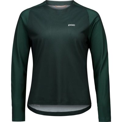 POC W's Motion Air L/S Jersey Pargasite Green