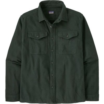 Patagonia M's Fjord Flannel Shirt Whole Weave: Old Growth Green
