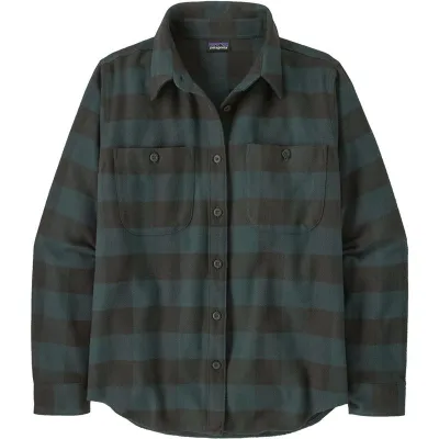 Patagonia W's Fjord Flannel Shirt Buffalo Check: Old Growth Green, kuva 1 / 1