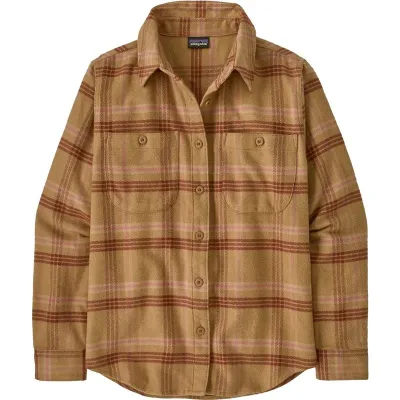Patagonia W's Fjord Flannel Shirt Old Spruce: Nest Brown, kuva 1 / 1