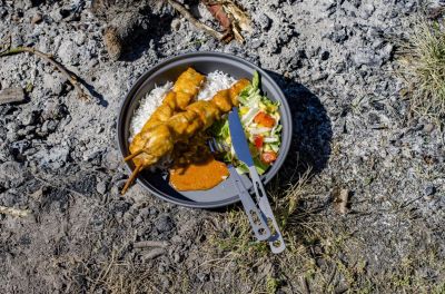 Nordisk Titanium Cutlery set w/ 1 Fork & 1 Spoon