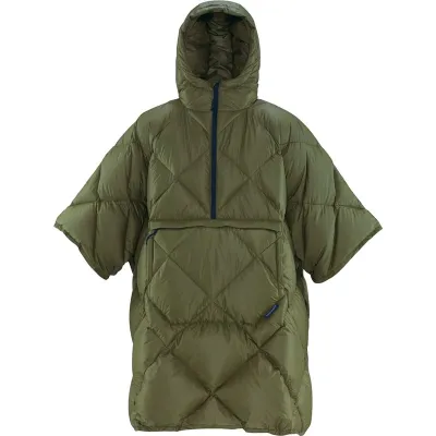 Therm-a-rest Honcho Poncho Down Dark Olive, kuva 1 / 1