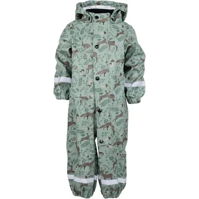 Lindberg Vattholma Rain BabyOverall Green/Brown, kuva 1 / 1
