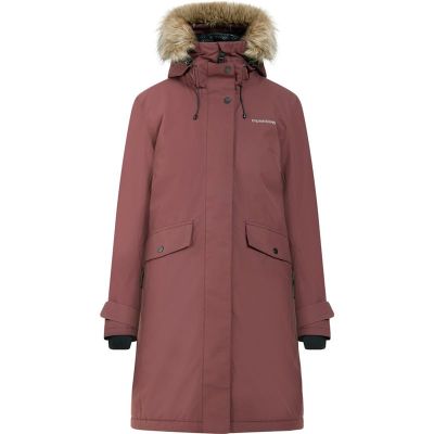 Didriksons Erika Wns Parka 3 Old Rust