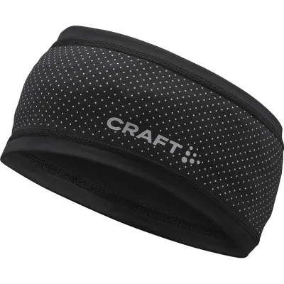 Craft LUMEN FLEECE HEADBAND 2 Black, kuva 1 / 1