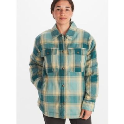Marmot Wm's Ridgefield Sherpa Lined Flannel Jacket