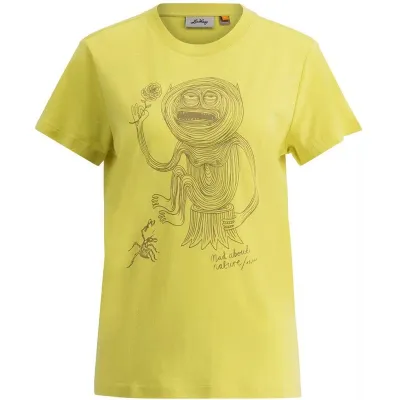 Lundhags Järpen Printed T-Shirt W Pale Lemon, kuva 1 / 1
