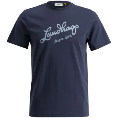 Lundhags Järpen Logo T-Shirt M Deep Blue, kuva 1 / 1