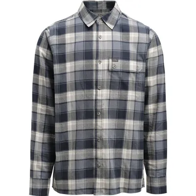 Lundhags Järpen Plaid Flannel Shirt Dk Sky Blue, kuva 1 / 1