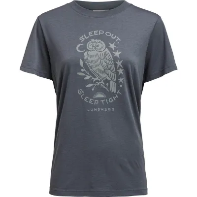 Lundhags Järpen Printed T-shirt W State Blue, kuva 1 / 1