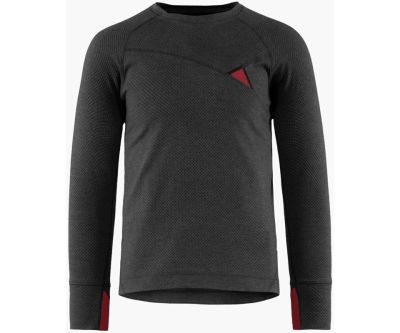 Klättermusen Huge Crew M'S Raven/Burnt Russet