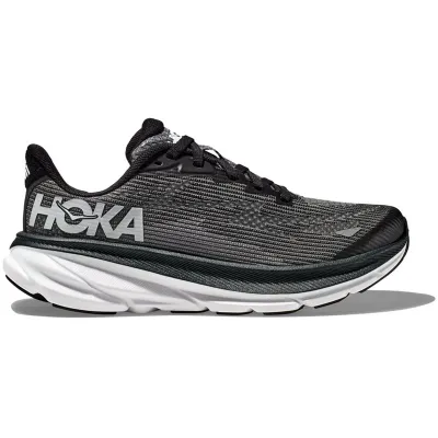 Hoka Clifton 9 Youth Black / White, kuva 1 / 1