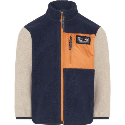 Didriksons Anten Kids Fullzip Navy