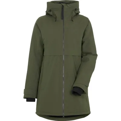 Didriksons Helle Wns Parka 6 Deep Green, kuva 1 / 1