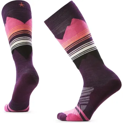 Smartwool Women's Ski Targeted Cushion Pattern OTC Purple Iris, kuva 1 / 1