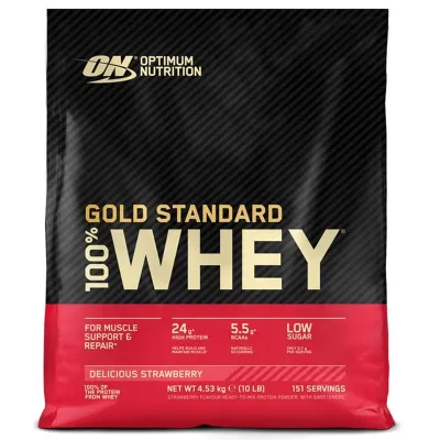 Optimum Nutrition 100% Whey Gold Std, 4545 g, Protein