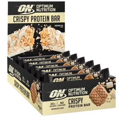 Optimum Nutrition Optimum Protein Crisp Bar 65 g (10-Pack), kuva 1 / 1