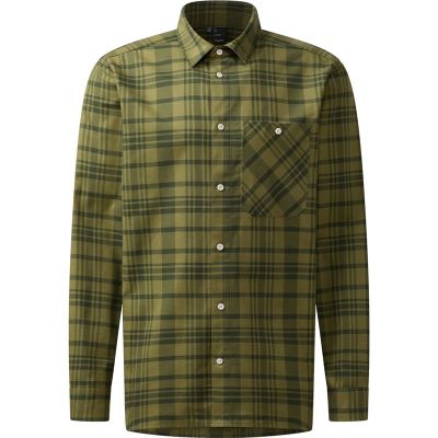 Haglöfs Virke Flannel ShirtMen Seaweed Green/Olive Green