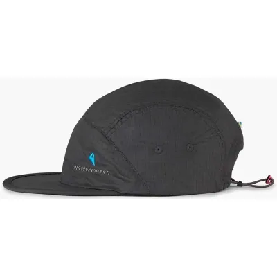 Klättermusen Ansur Five Panel Cap U's Raven Black, kuva 1 / 1