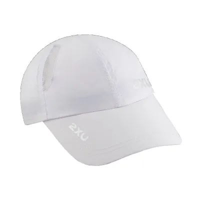 2XU Run Cap White/White