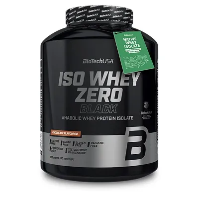 BioTechUSA Iso Whey Zero Black, Proteiinijauhe