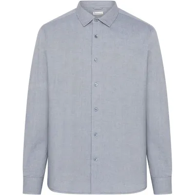 KnowledgeCotton Apparel Regular Fit Light Twill Shirt Vintage Indigo, kuva 1 / 1