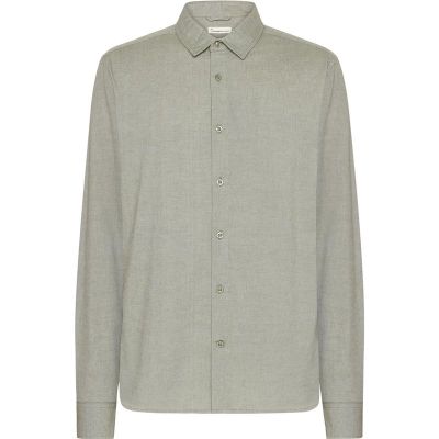 KnowledgeCotton Apparel Regular Fit Light Twill Shirt Burned Olive