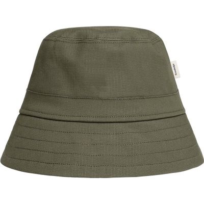 KnowledgeCotton Apparel Ribstop Bucket Hat Burned Olive
