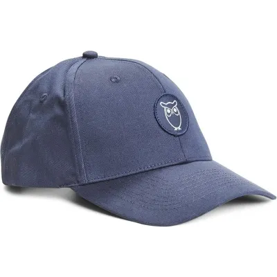 KnowledgeCotton Apparel Twill Baseball Cap Total Eclipse, kuva 1 / 1