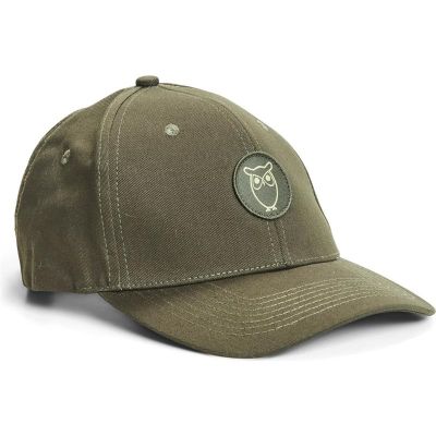 KnowledgeCotton Apparel Twill Baseball Cap Forrest Night