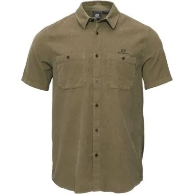 Elevenate M Estate Cord Shirt Mustard Brown, kuva 1 / 1