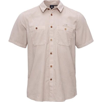 Elevenate M Estate Cord Shirt Latte