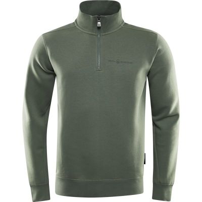 Sail Racing Bowman Logo T-neck Hedge Green