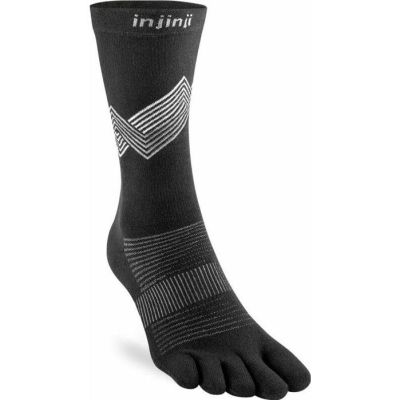 Injinji Run Lightweight Crew Black