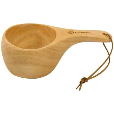Hällmark Wooden Cup with Handle, 15 cl