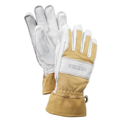 Hestra Fält Guide Glove - 5 Finger Naturgul/Offwhite