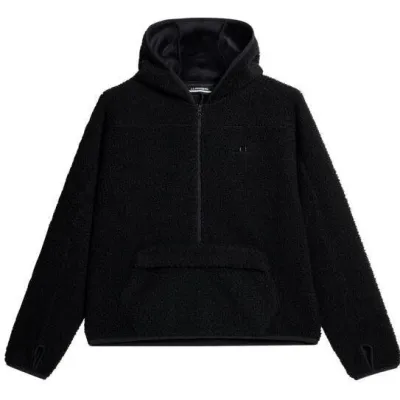 J.Lindeberg Delise Pile Hoodie Black, kuva 1 / 1