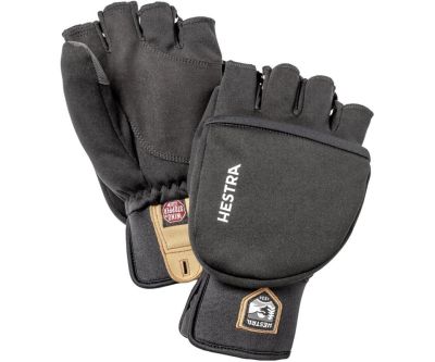 Hestra Windstopper Pullover Mittens Black