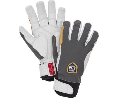 Hestra Ergo Grip Active Gloves Grey/Offwhite