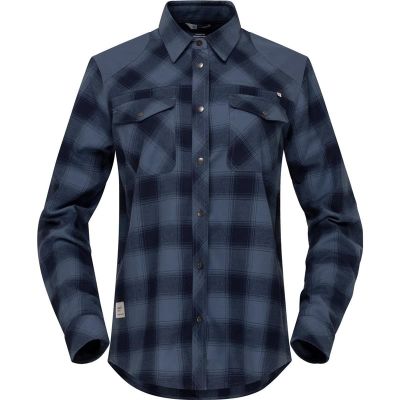 Norrøna Femund Flannel Shirt W'S Navy Blazer