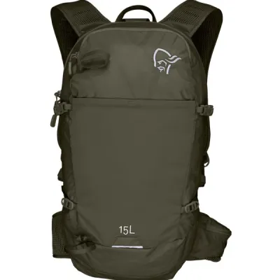 Norrøna 15L Pack Olive Night, kuva 1 / 1