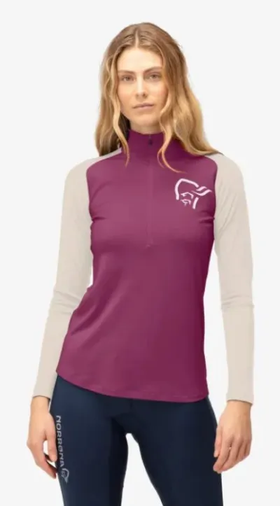 Norrøna Femund Pureull Zip Neck W's, kuva 1 / 1