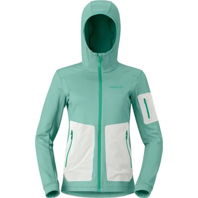 Norrøna Falketind Warm2 Stretch Hood W´s Malachite Green