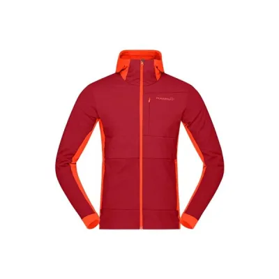 Norrøna Falketind Alpha90 Insulated Zip Hood M's Arednalin/Rhubarb, kuva 1 / 1