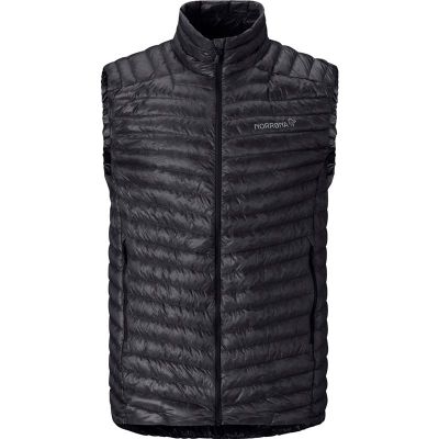 Norrøna Trollveggen Down800Super Light Vest M'S Caviar Black