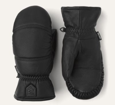 Hestra Leather Box - Mitt Black