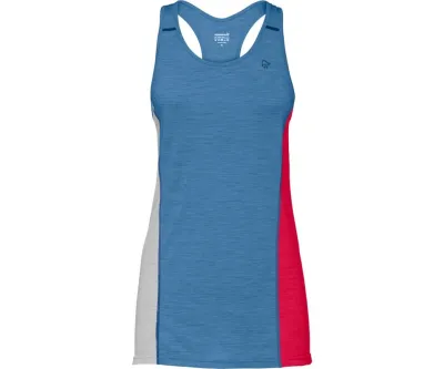 Norrøna Wool Singlet Women Denimite/Jester Red, kuva 1 / 1