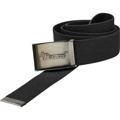 Pinewood Canvas BELT Black, kuva 1 / 1