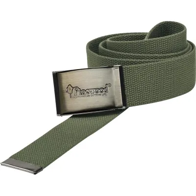 Pinewood Canvas BELT Olive, kuva 1 / 1
